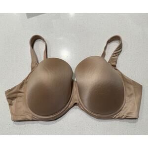Soma Stunning Support Full Coverage Bra 38DD‎ Nude